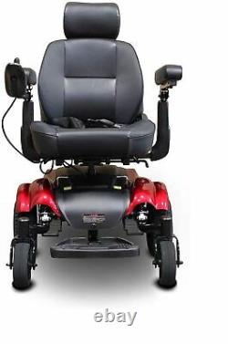 Nouveaux Ewheels Ew-m48 Medical Travel Mobility Power Electric Wheelchair Red