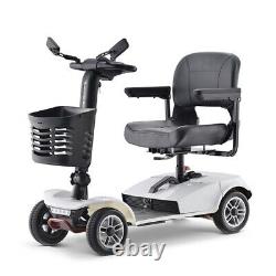 Onefun Pliage Électrique Powered Mobility Scooter 4 Wheel Wheelchair Travel Elder