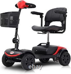 PENGJIE Scooter de mobilité électrique pour adultes Dispositif de fauteuil roulant pour les déplacements, les personnes âgées
