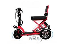 Pliable Scooter Électrique 3 Roues Accueil Pliant Voyage Portable Mobilité Elderly2