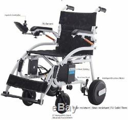 Poids Léger En Fauteuil Roulant Électrique Pliant Mobilité Portable Scooter Chaise Roue