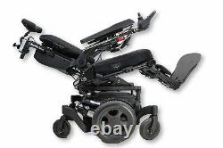 Quickie Pulse 6 Power Wheelchair Tilt, Inclinable, Jambes Roho, Contrôle Auxiliaire