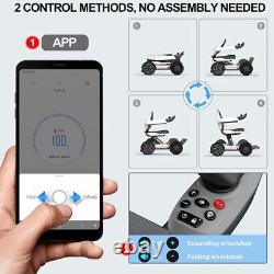 ROBOOTER X40 Fauteuil Roulant Électrique Pliant Automatique Contrôle APP/Joystick