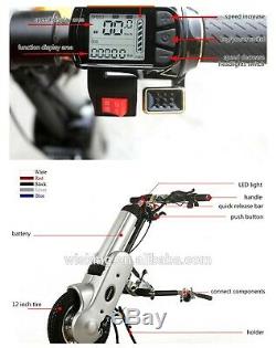 Scooter Électrique Attachable Fauteuil Roulant Vélo À Main Nouveau