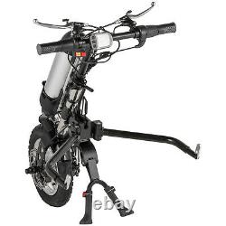 Scooter Électrique De Vélo À Main 36v 350w Vélo Électrique Attachable Pour Fauteuil Roulant
