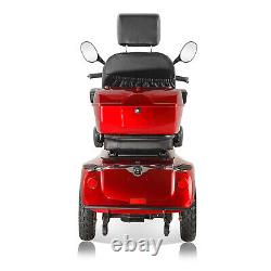 Scooter de mobilité à 3 roues 800W 60V 20AH Batterie Fauteuil roulant électrique pour personnes âgées