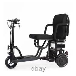 Scooter de mobilité à 3 roues Fauteuil roulant électrique Scooter portable 24V 13AH