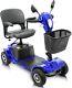 Scooter De Mobilité à 4 Roues 2024 Chaise Roulante électrique Compacte Pour Personnes âgées