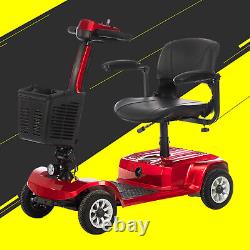 Scooter de mobilité à 4 roues Chaise roulante électrique pliante Scooters électriques de voyage 5lOC