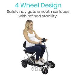 Scooter de mobilité à 4 roues Fauteuil roulant électrique pliable Scooters électriques pour la maison et les voyages