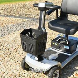 Scooter de mobilité à 4 roues, fauteuil roulant électrique, charge maximale de 550 livres.