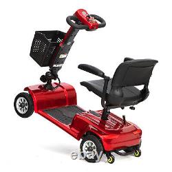 Scooter de mobilité à 4 roues, fauteuil roulant électrique pliant, scooters électriques de voyage MIxy
