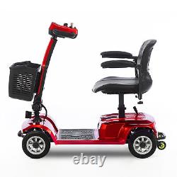 Scooter de mobilité à 4 roues léger avec assistance électrique pour fauteuil roulant Foldivi