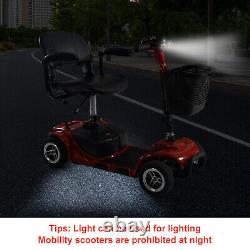 Scooter de mobilité à propulsion par roue, dispositif de fauteuil roulant à propulsion électrique, pour personnes âgées adultes