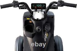 Scooter de mobilité à quatre roues avec batterie de fauteuil roulant motorisé de 1000W 60V 20AH pour personnes âgées