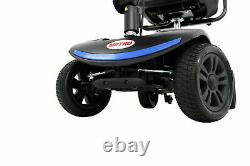 Scooter de mobilité à quatre roues compact pour les déplacements, propulsé électriquement