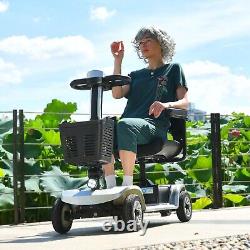 Scooter de mobilité adulte fauteuil roulant électrique appareil charge maximale 440 lbs