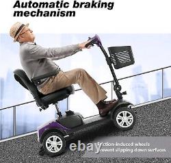 Scooter de mobilité électrique M1 pour adultes Dispositif de fauteuil roulant pour personnes âgées en déplacement