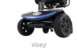 Scooter de mobilité électrique à 4 roues, scooter de voyage, fauteuil roulant électrique neuf.