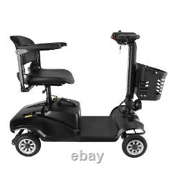 Scooter de mobilité électrique à quatre roues pour personnes âgées B BLACK US