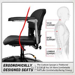 Scooter de mobilité électrique pour personnes âgées à 4 roues, Fauteuil roulant motorisé pour seniors B aux États-Unis.