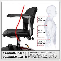 Scooter de mobilité électrique pour personnes âgées à 4 roues, fauteuil roulant motorisé R USA.