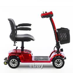 Scooter électrique de mobilité à 4 roues Chaise roulante électrique Pliante Scooters Maison Voyage