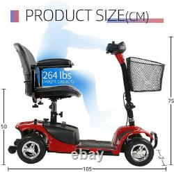 Scooters de mobilité à 4 roues et alimentation électrique ENGWE, fauteuils roulants mobiles électriques.