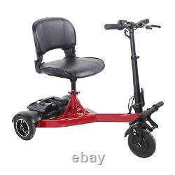 Trottinette Électrique Portable 200W Fauteuil Roulant Scooter de Mobilité pour Adultes