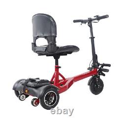 Trottinette Électrique Portable 200W Fauteuil Roulant Scooter de Mobilité pour Adultes