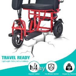 Trottinette électrique pliable à 3 roues 2024 pour adultes