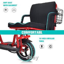 Trottinette électrique pliable à 3 roues 2024 pour adultes