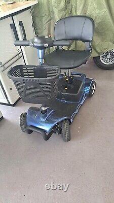Vive Dispositif de fauteuil roulant compact à propulsion électrique tout-terrain, bleu