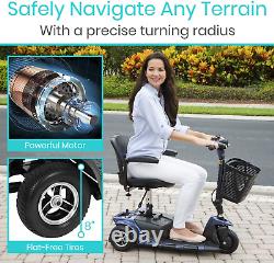 Vive Scooter de mobilité à 3 roues, fauteuil roulant électrique mobile à propulsion.