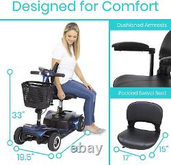 Vive Scooter de mobilité à 4 roues, fauteuil roulant électrique compact et performant